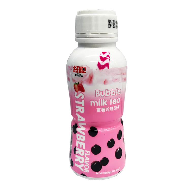 RICO Bubble Milk Tea Drink Strawberry 300g