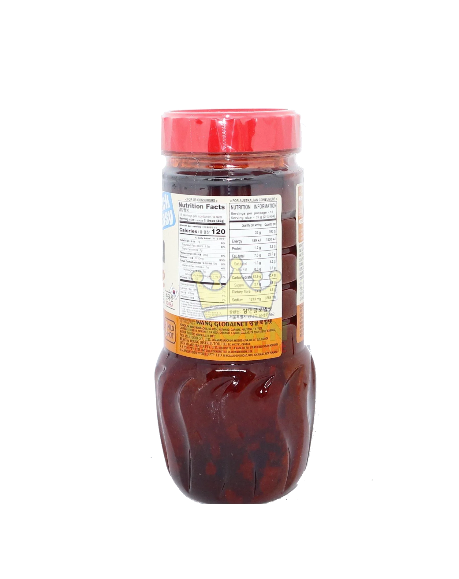 Surasang Soft Tofu Sauce Mild Hot 480g