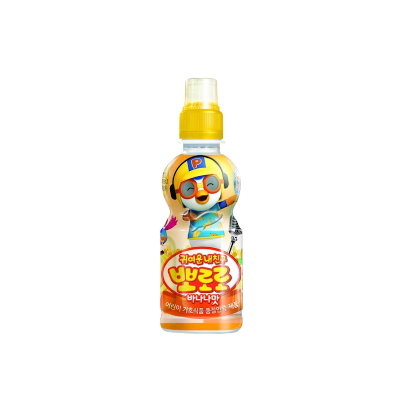 Paldo Banana Flavored Drink Pororo Milk 235ml
