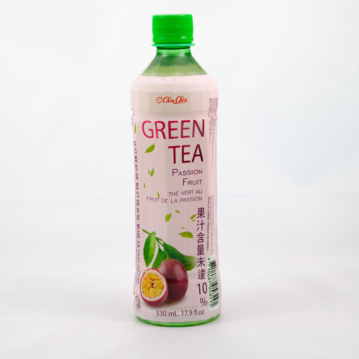 Chin Chin Green Tea – Passion Fruit 530ml