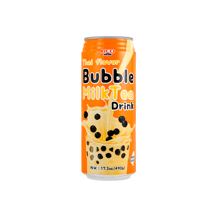 Milk Tea with Boba Thai Tea Flavor 17.3oz