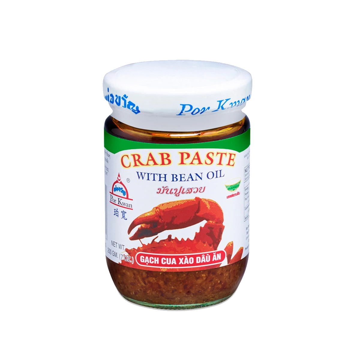 POR KWAN Crab Paste with Bean Oil 200g
