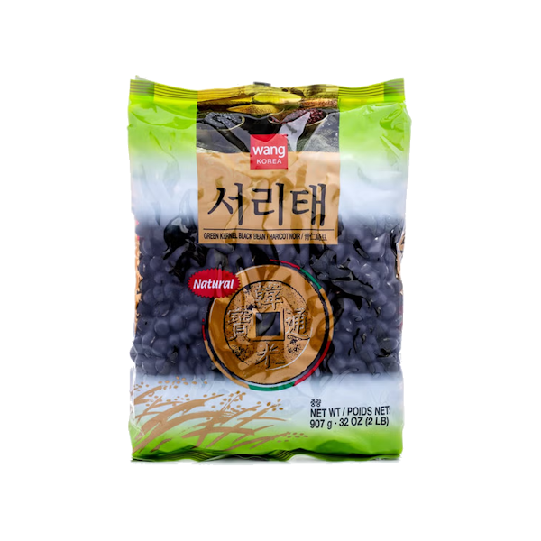 Wang Korea Dried Green Kernel Black Bean 2 lb