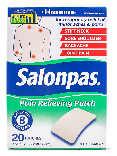 Salonpas Pain Relieving Patch 20 Sheets 1 each