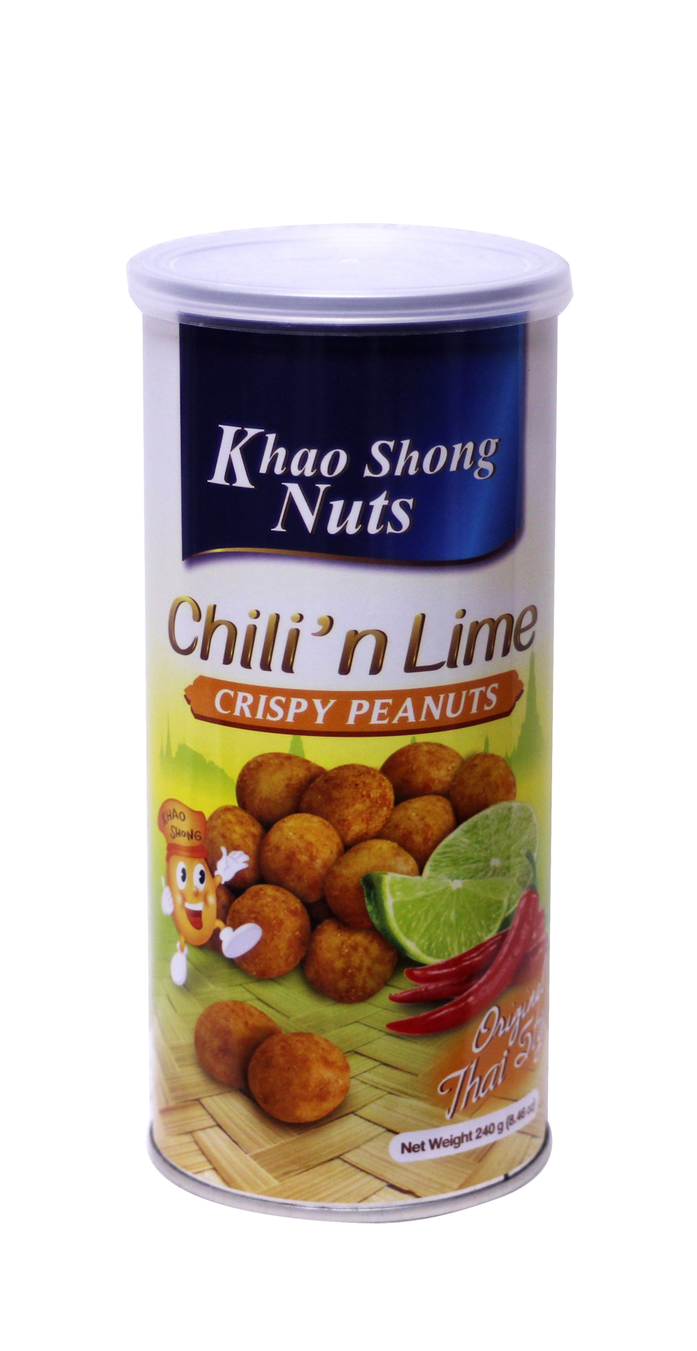 Original Thai Style Chili and Lime Cripsy roasted Peanuts 240g