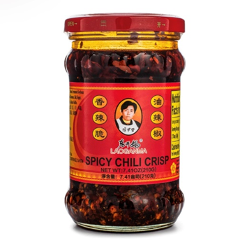 Laoganma Spicy Crispy Chili Oil 210 g