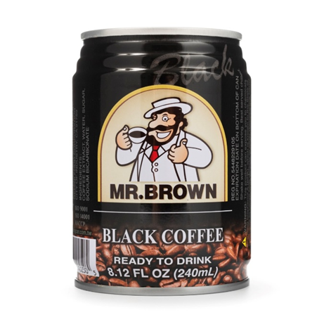 Mr. Brown Black Coffee 240 ml