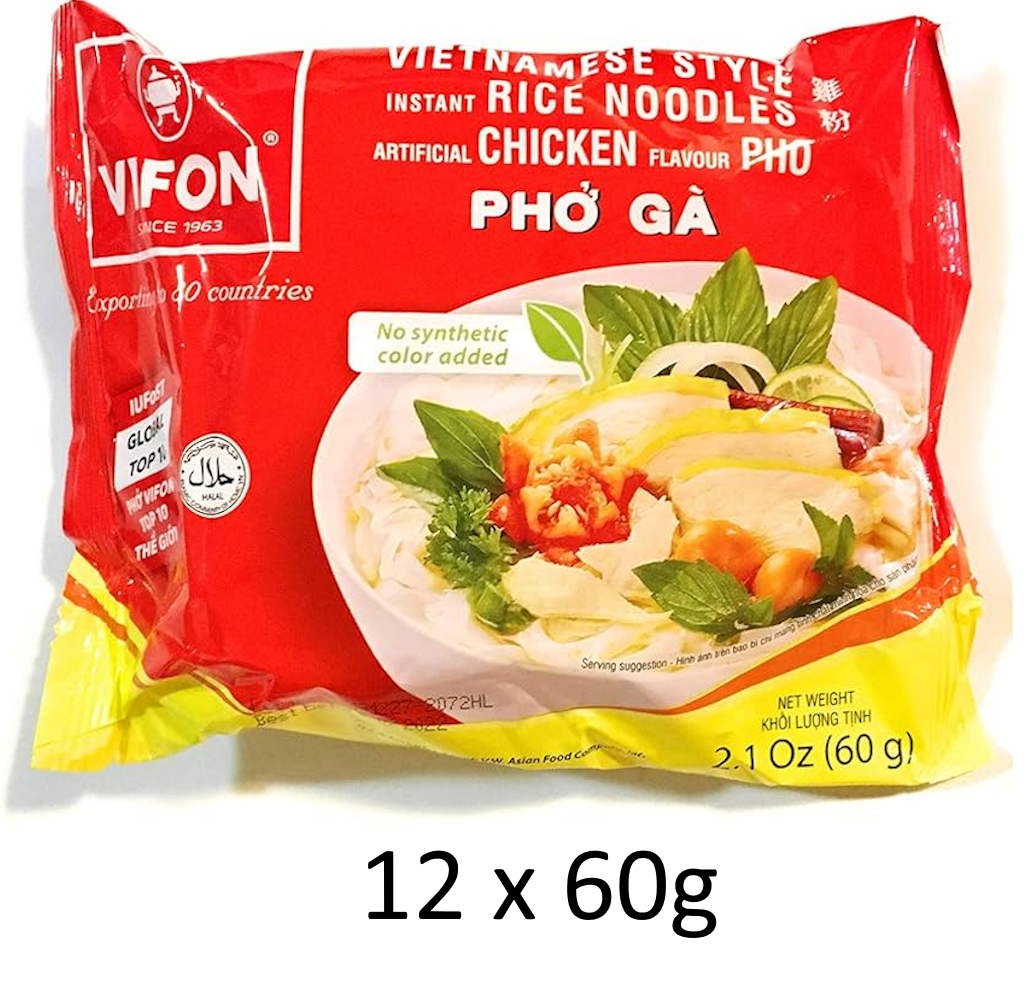 Vifon Instant Rice Noodle Chicken Flavor