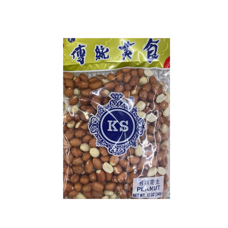 KS JINGCHENG Peanut With Skin 340g