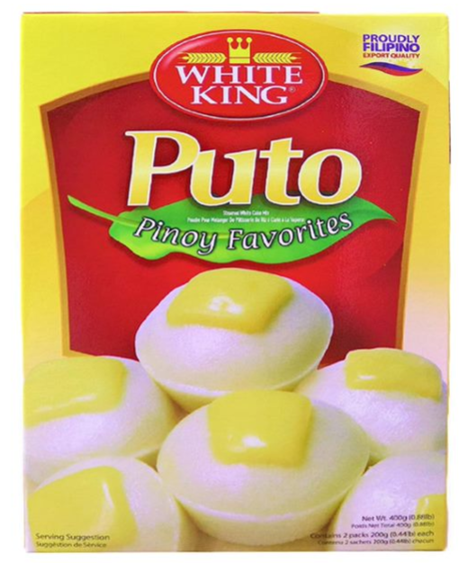 White King Classic Puto Steamed White Cake Mix 14 oz
