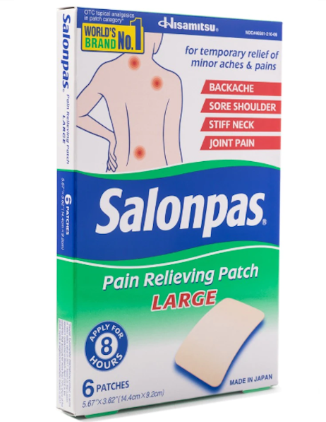 Salsonpas Pain Relieving Patch Large 1 each