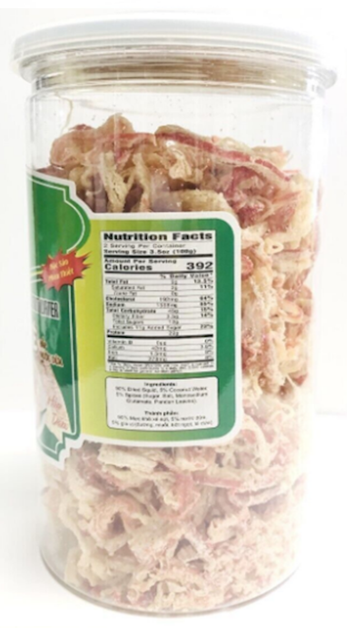 Golden Koi's Cuttlefish Jerky with Coconut Water 7oz