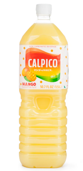 Calpico Non-Carbonated Drink, Mango Flavor 50.7 oz