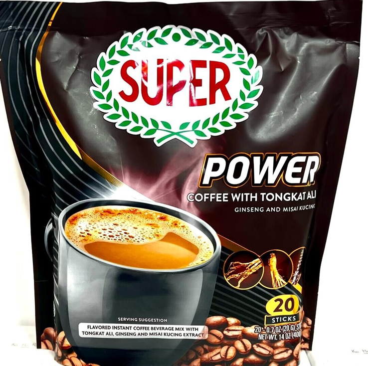 Super Power 6-In-1 TA with Ginseng Instant Coffee 400g