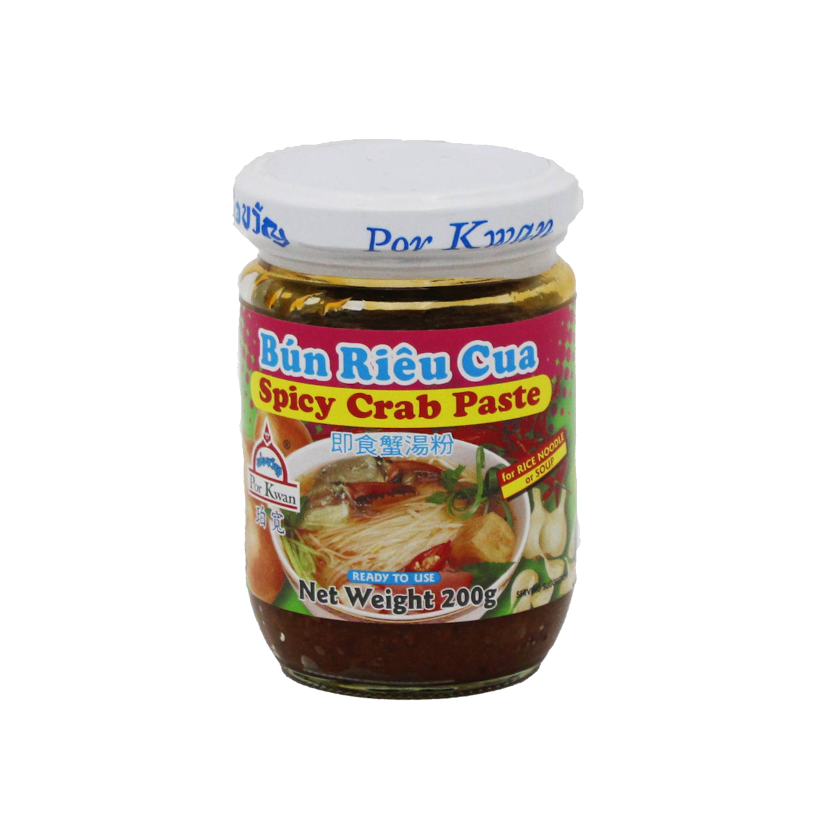 Por Kwan Spicy Crab Paste 200g