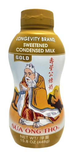 Longevity Brand Sweeted Condensed Milk 15.8 oz