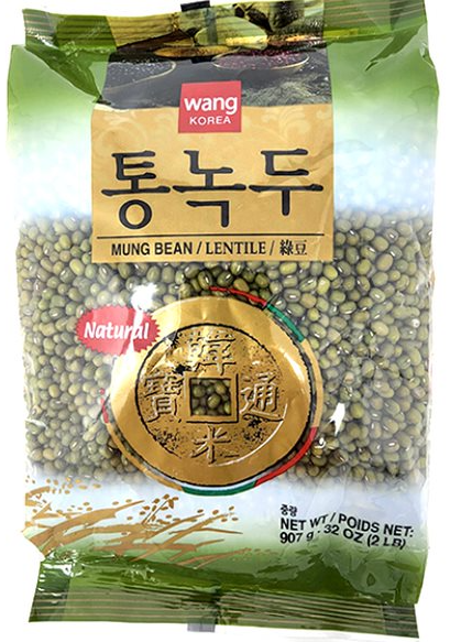 Wang Korea green mung bean 32oz