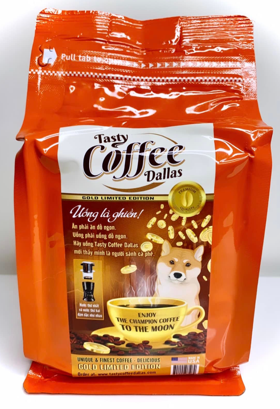 Tasty Coffee Dallas Gold Limited Edition