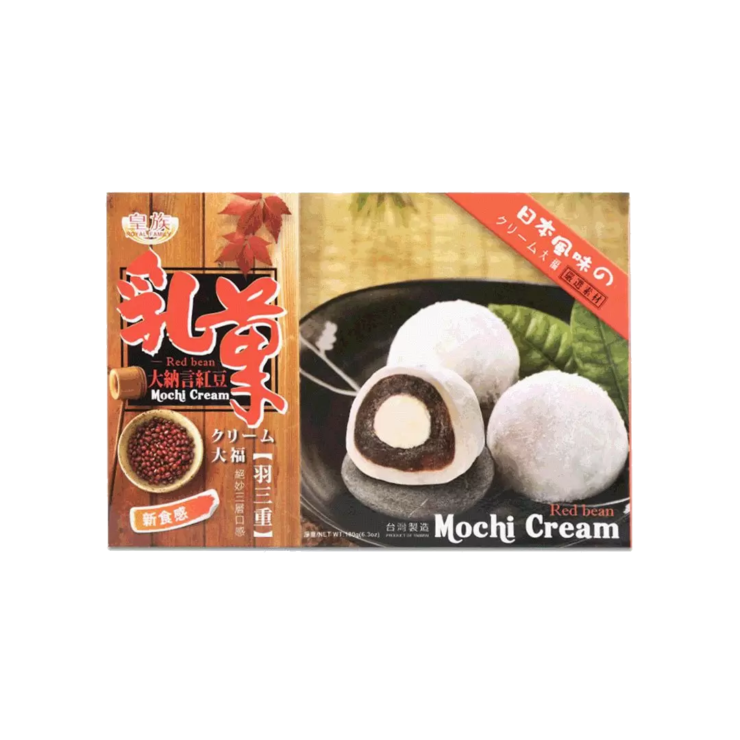 Royal Family Red Bean Cream Mochi Cake 180g