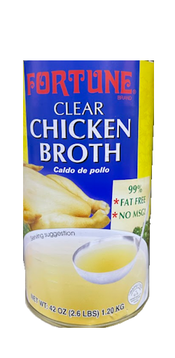 Fortune Brand Clear Chicken Broth 42oz