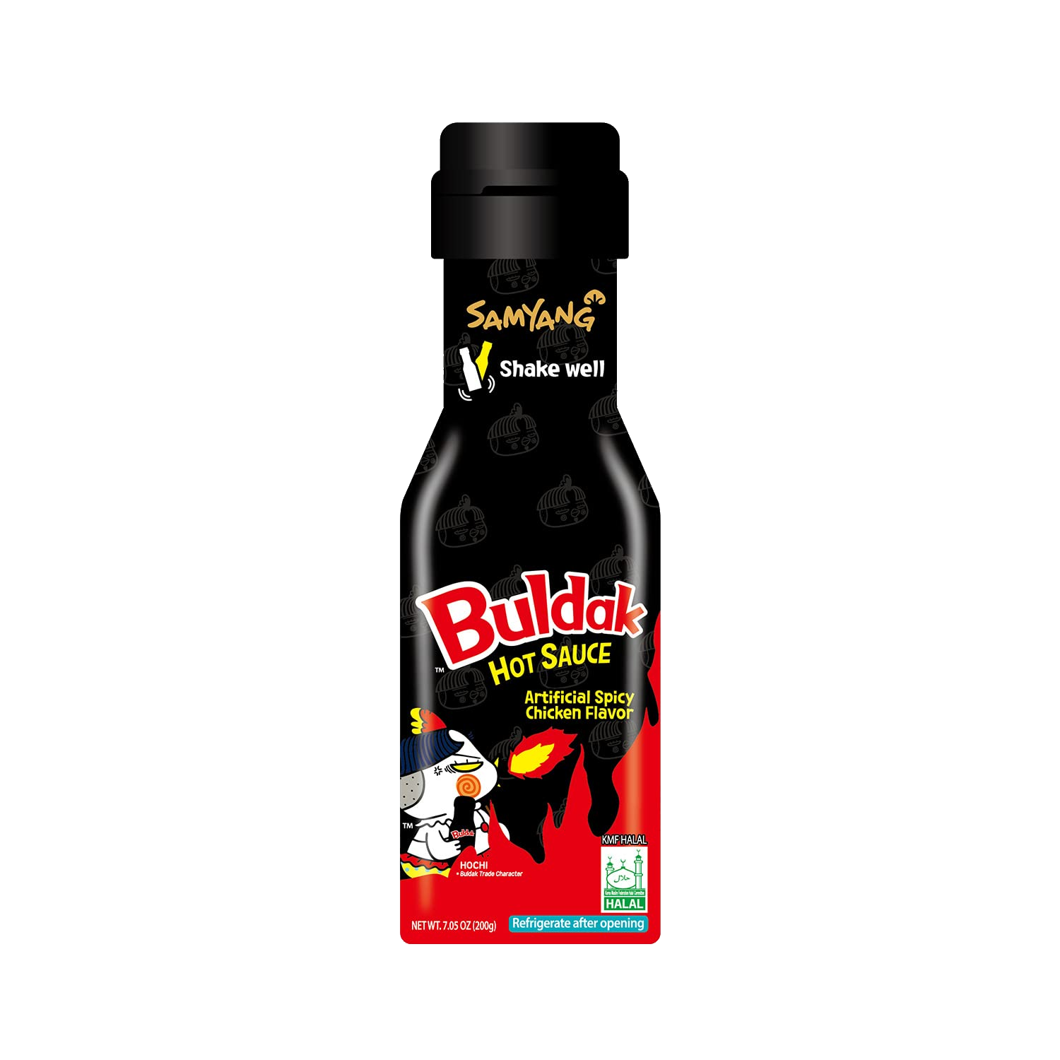Samyang Hot Sauce for Buldak Ramen, Artificial Spicy Chicken Flavor Sauce 7.05 oz