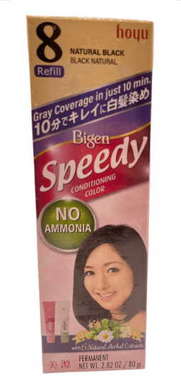 Japan Hoyu Bigen Speedy Conditoning Color # 8 No Ammonia 40g+40g 1 box