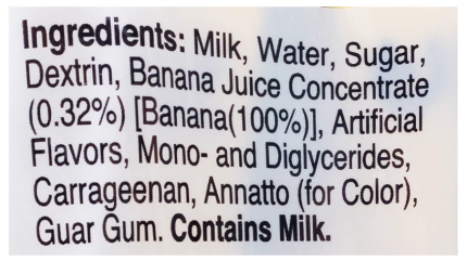 Binggrae Milk Drink, Banana Flavor 6ct 1 box