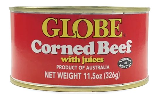 Globe Corned Beef 11.5 Oz