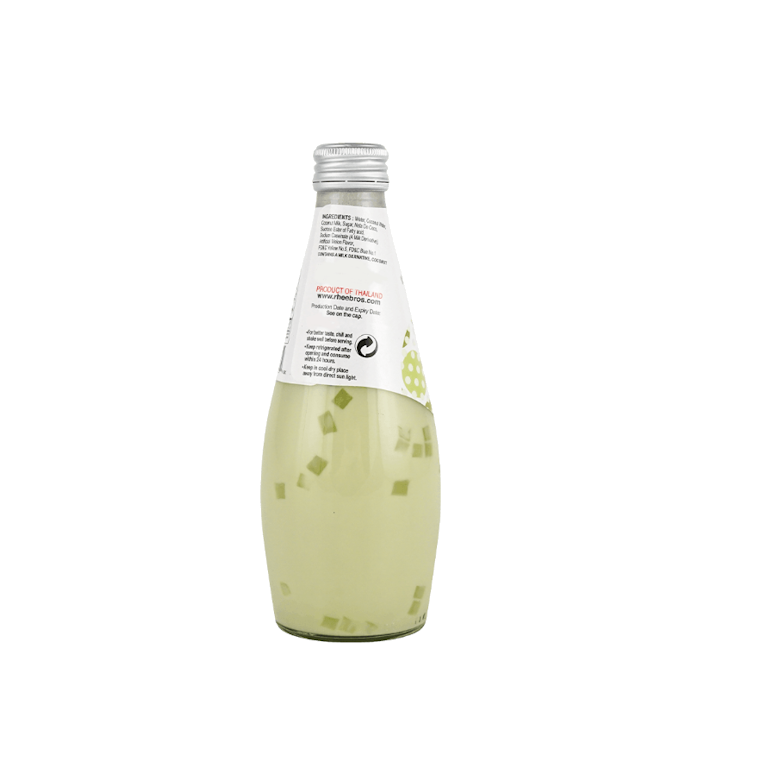 EVERGREEN Coconut Milk Drink with Nata De Coco Melon Flavor 9.8oz
