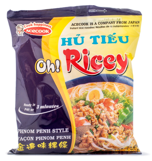 Oh Ricey Phnompenh Rice Noodles Vietnam Instant Noodles