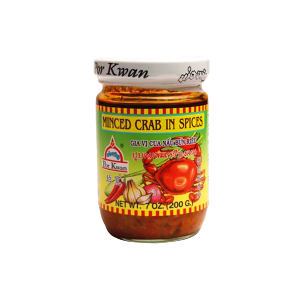 POR KWAN Minced Crab In Spices 200g