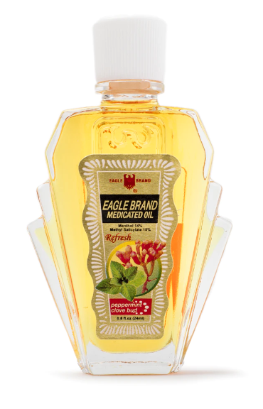 Eagle Brand Medicated Oil Peppermint Clove Bud Fragrance