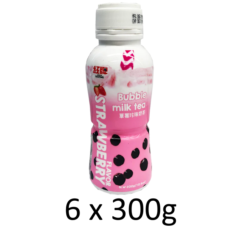 RICO Bubble Milk Tea Drink Strawberry 300g