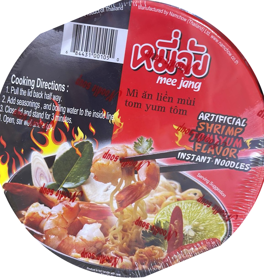 Namchow Mee-Jang Artificial Shrimp Tom Yum Flavor Instant Noodles