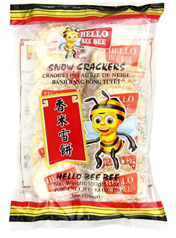 Hello Bee Bee Snow Crackers 5.3 Oz