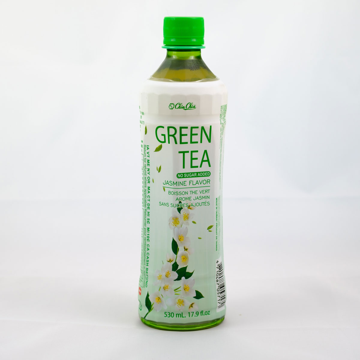 Chin Chin Green Tea Jasmine Flavor No Sugar 530ml