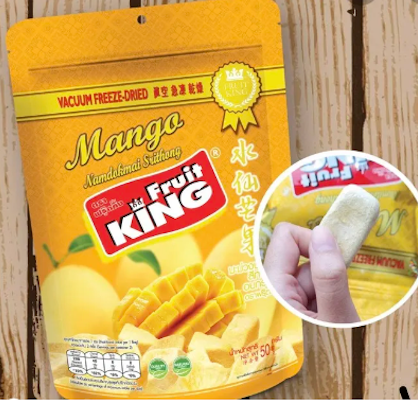 Fruit King, MANGO Vacuum Freeze-Dried 50g