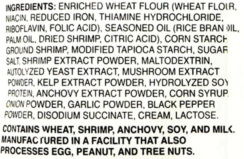 Nongshim Shrimp Crackers Jumbo 400 g