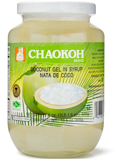Chaokoh Coconut Gel in Syrup 17.6 oz