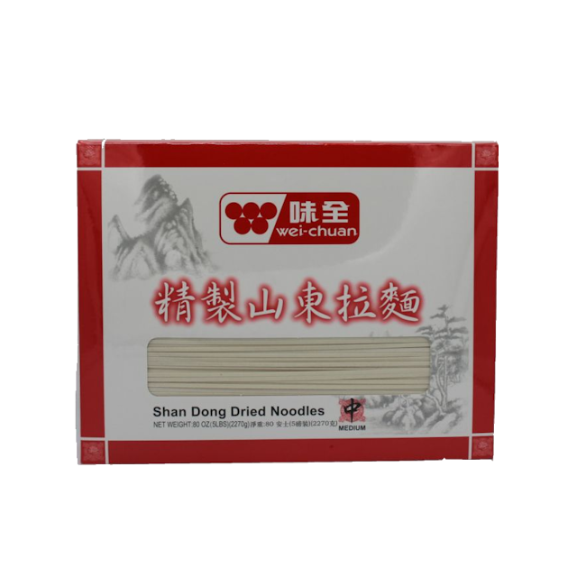 Wei-chuan Shan Dong Medium Dried Noodles 5lb