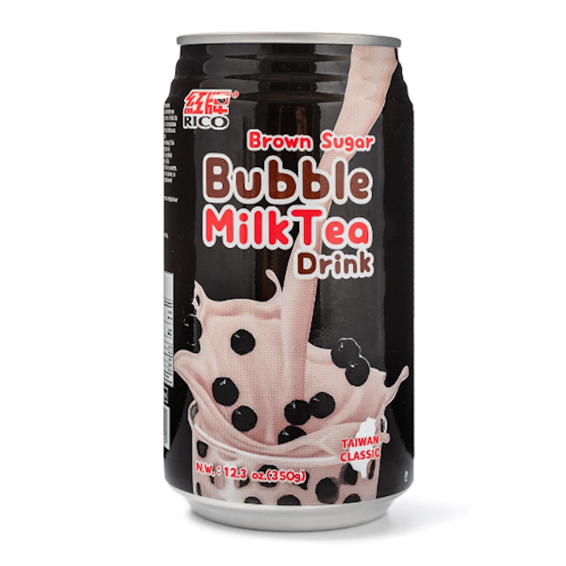 RICO Bubble Brown Sugar Milk Tea Drink 12.3oz