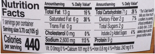 Paldo King Cup, Spicy Chicken Flavor 105g