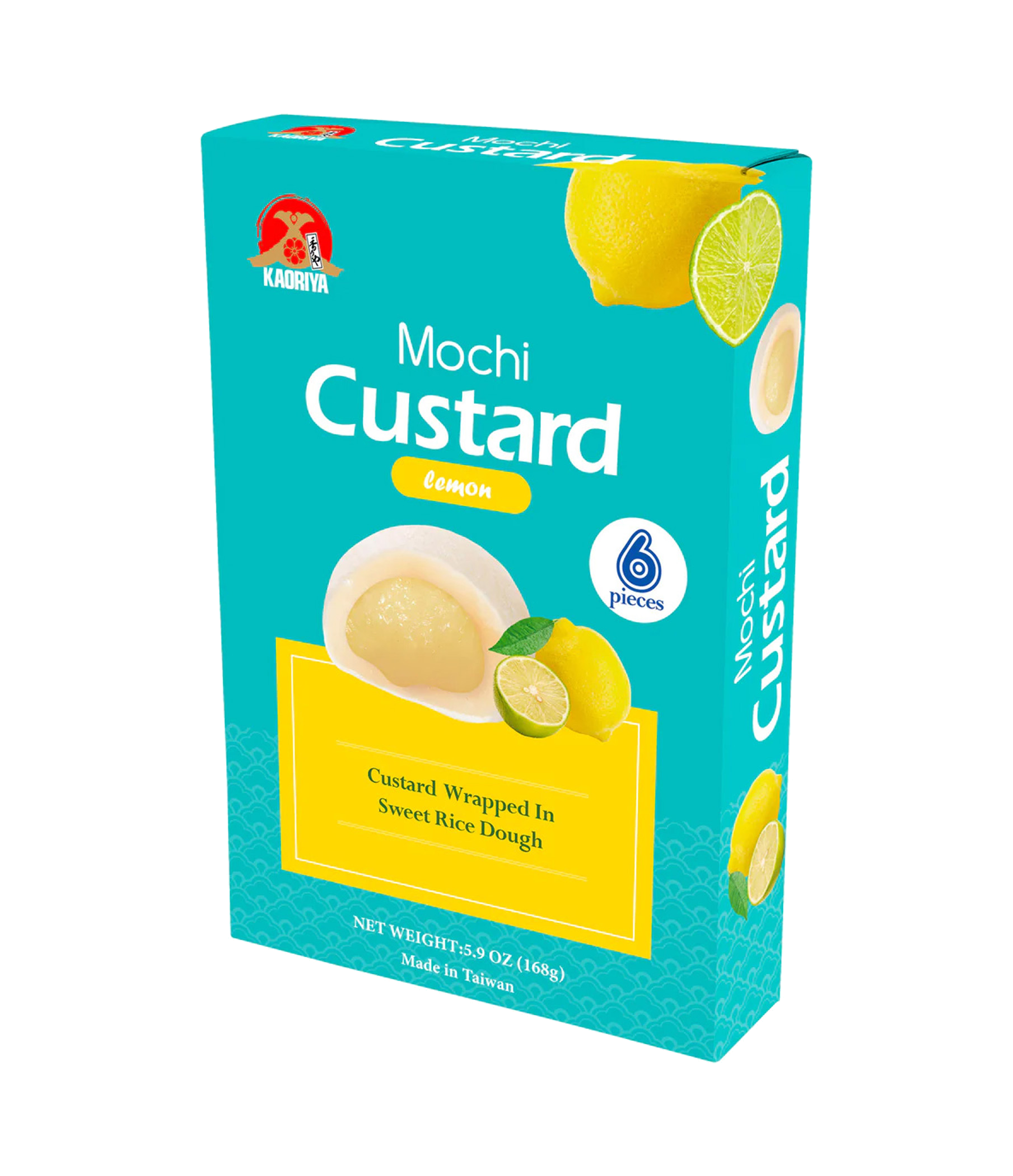Kaoriya – Custard Mochi (Lemon) 168g