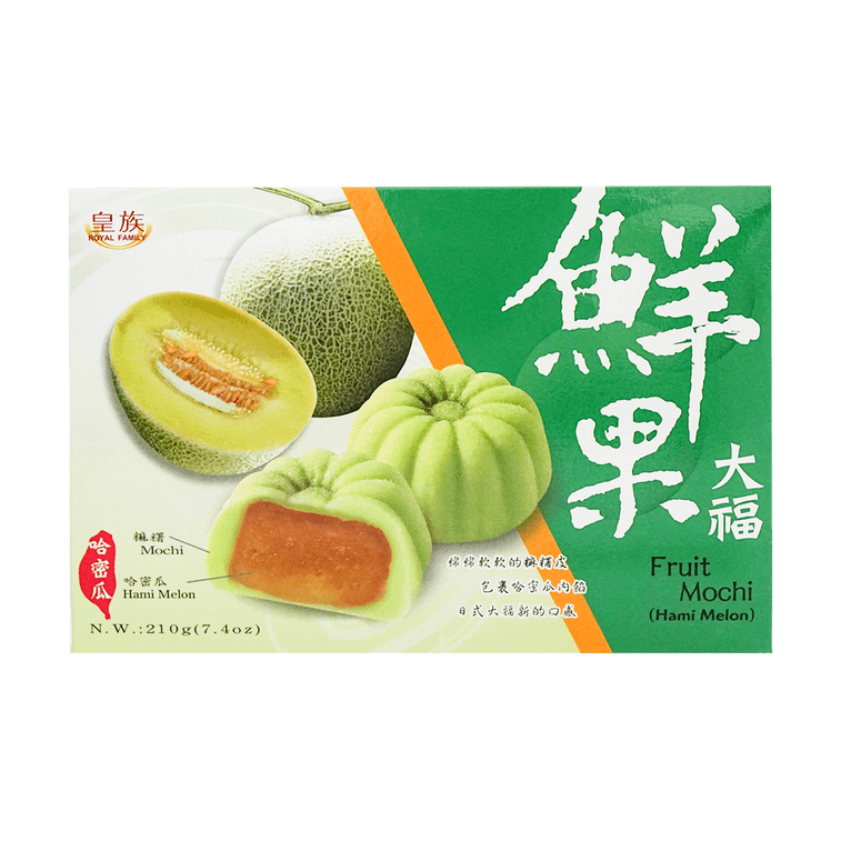 ROYAL FAMILY Fruit Mochi Hami Melon 210g