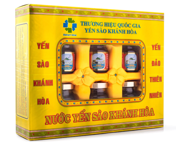 Sanest Khanh Hoa Edible Bird's Nest Drink Jar 6pk 1 box