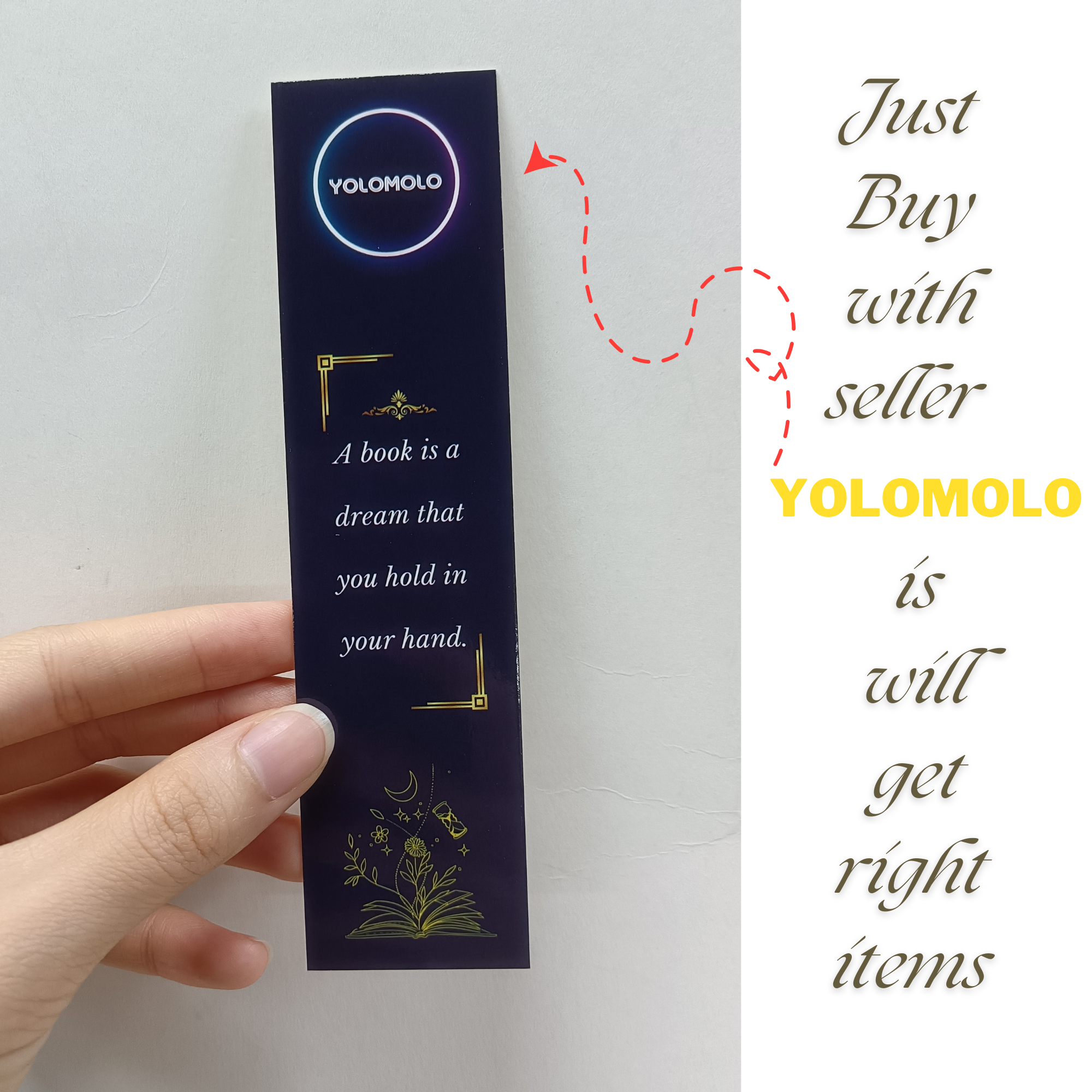 YOLOMOLO BOOKMARK