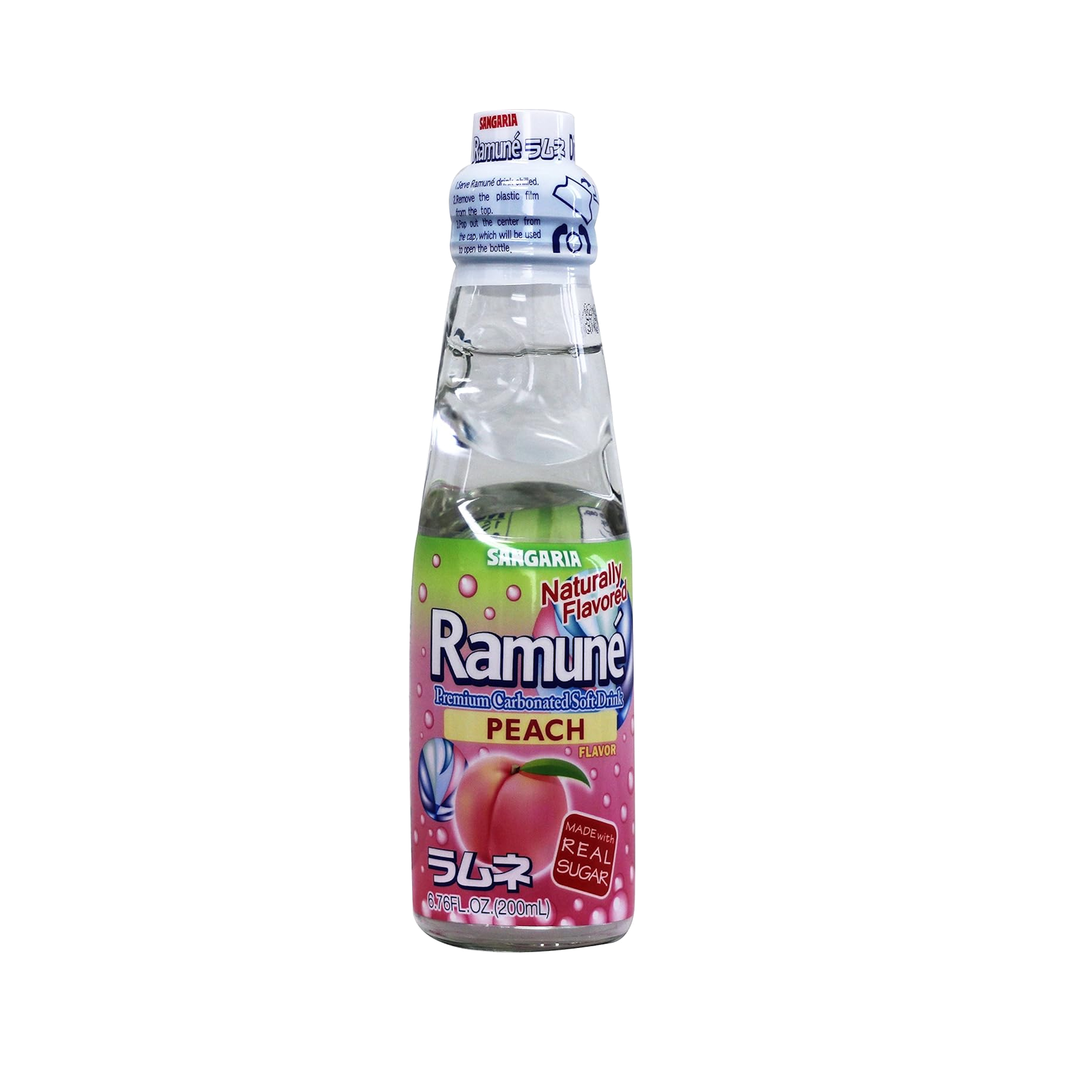 Sangaria Ramune Peach 200ml