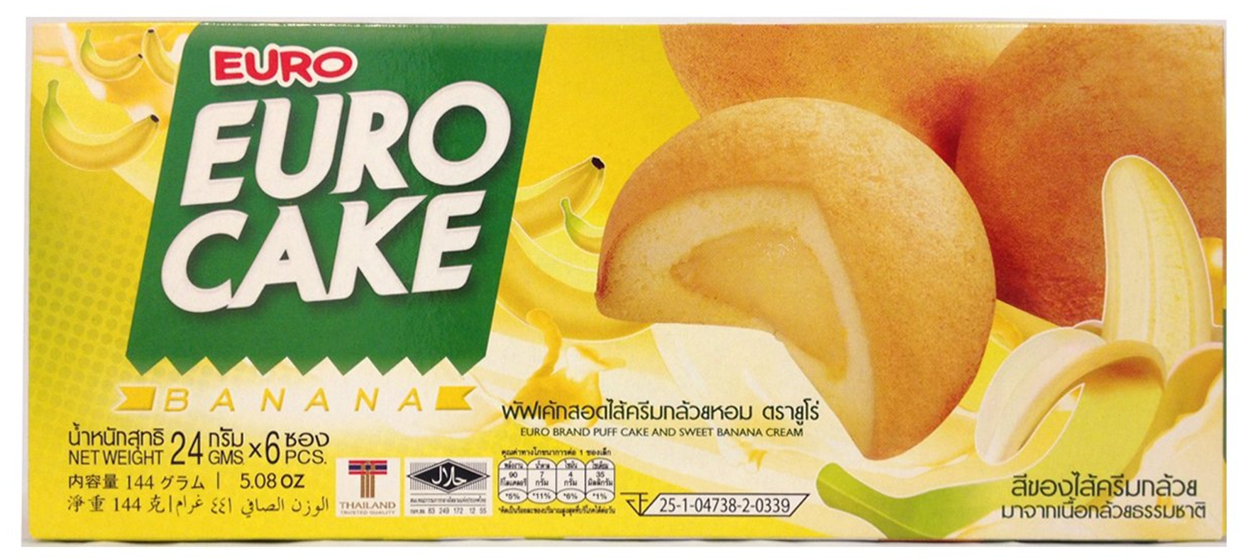 Euro Cake Banana 5.08 oz