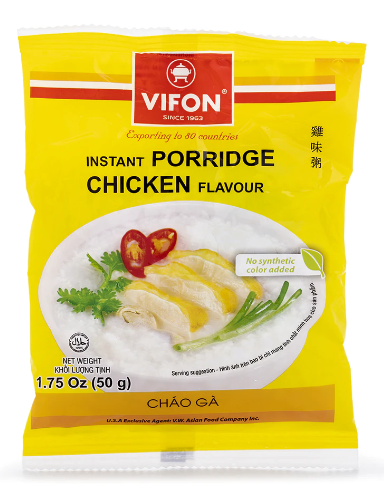 Vifon Instant Porridge, Chicken Flavor