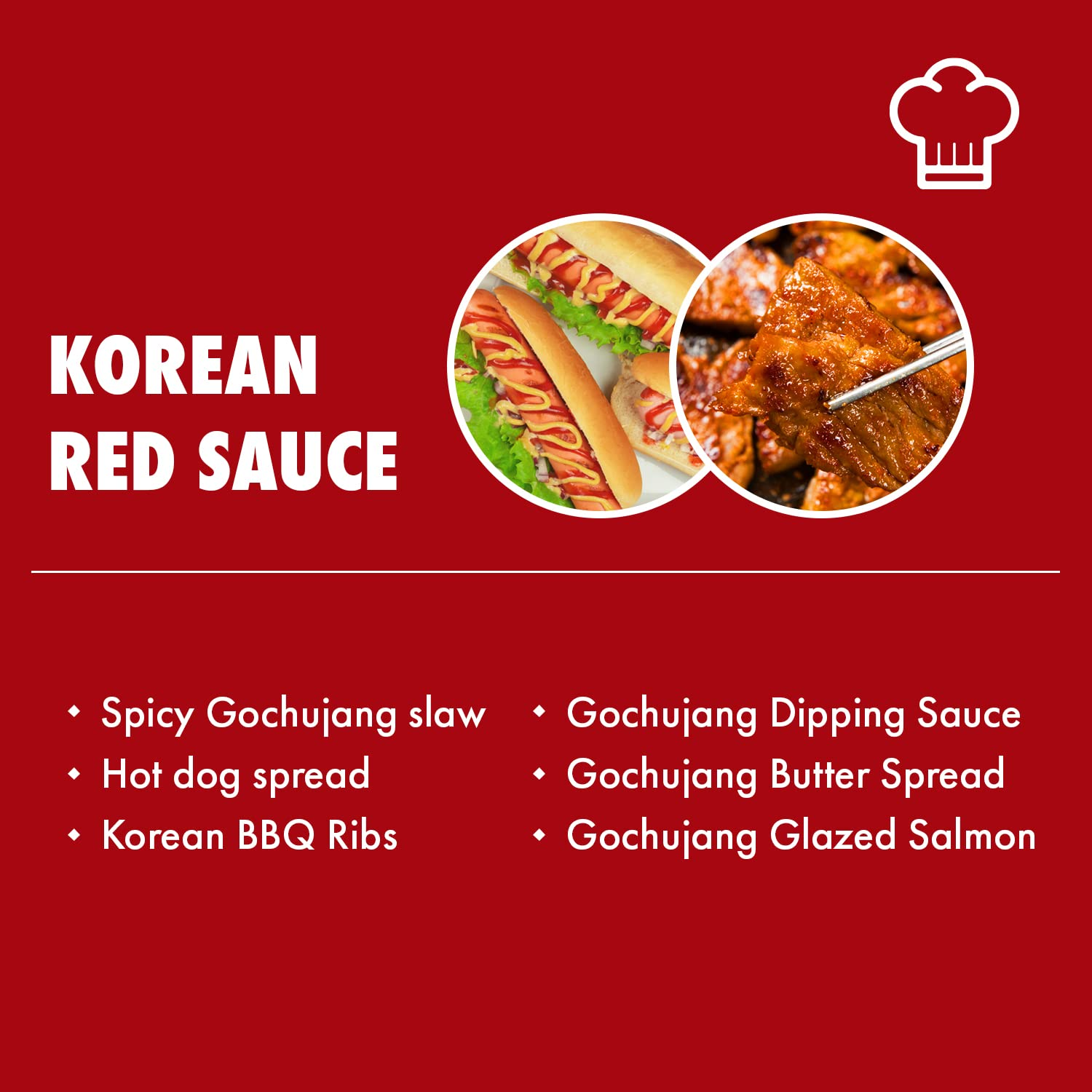 Surasang Gochujang Sauce, Savory and Hot Flavor 360g